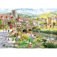 Puzzle 500 pieces : Puddle Ducks & Paddling   