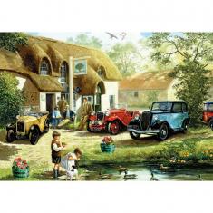 500 Teile Puzzle: Enten füttern