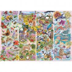 Puzzle 500 pieces : Curious Creatures   
