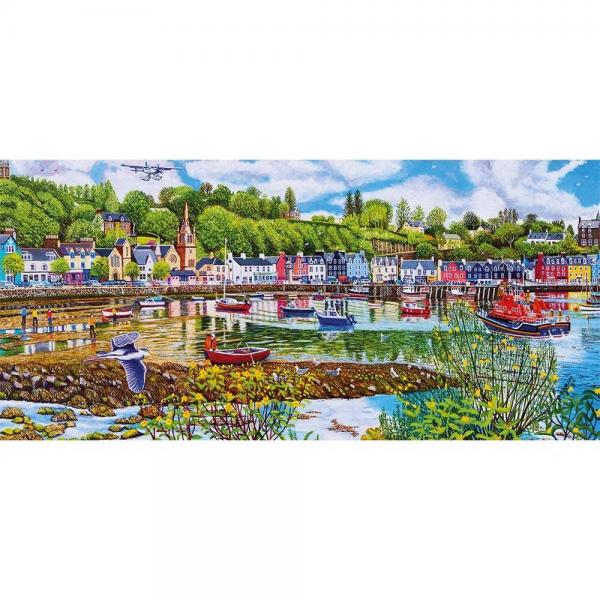 Puzzle 636 pièces : Marée basse à Tobermory - Gibsons-G4061