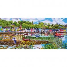 Puzzle 636 Teile: Ebbe in Tobermory