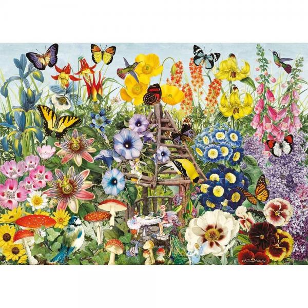 Puzzle 500 pièces XL : Jardin des fées - Gibsons-G3567