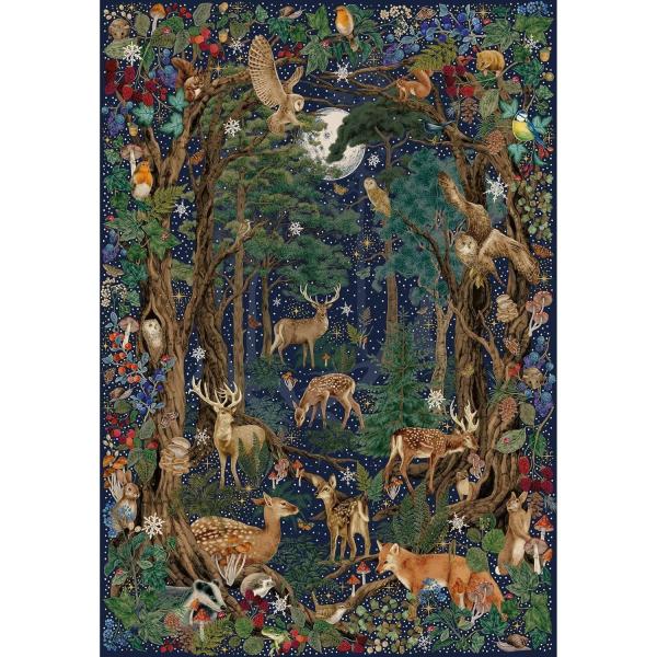 Puzzle 1000 piezas: En el bosque - Gibsons-G7211