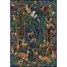 Puzzle 1000 Teile: In den Wald