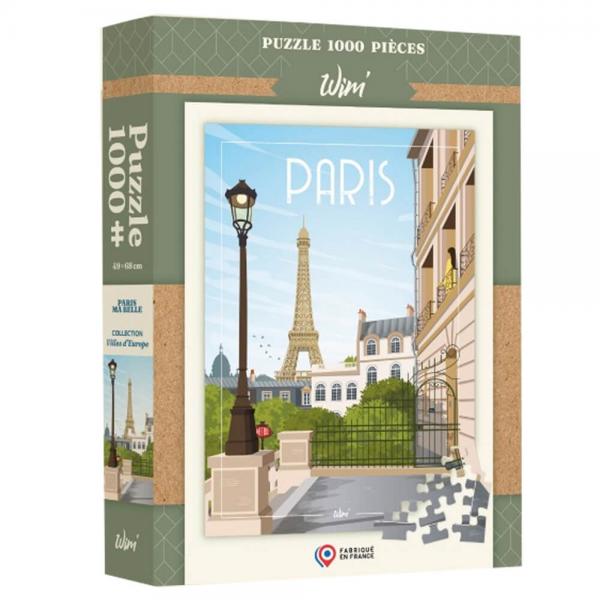 1000 pieces puzzle : WIM Paris My beautiful - Gigamic-WPPAB