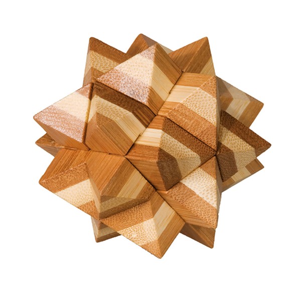 Casse-tête en bois Bamboo : Etoile - Gigamic-FDBET