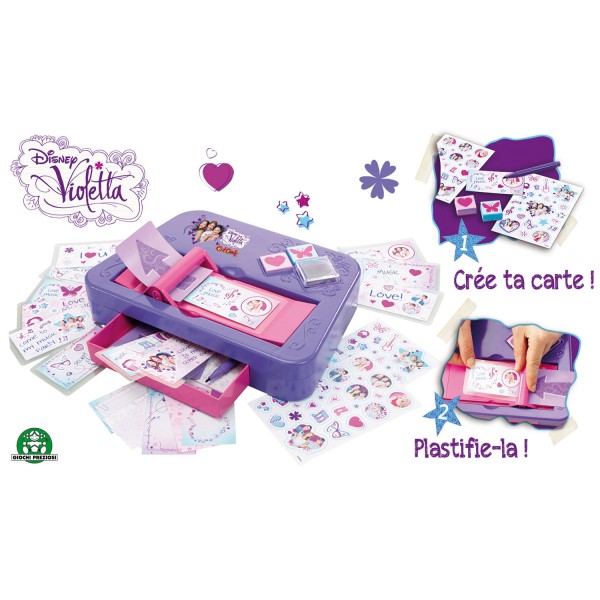 Cool Cardz Violetta : Création de cartes plastifiées - Giochi-5145