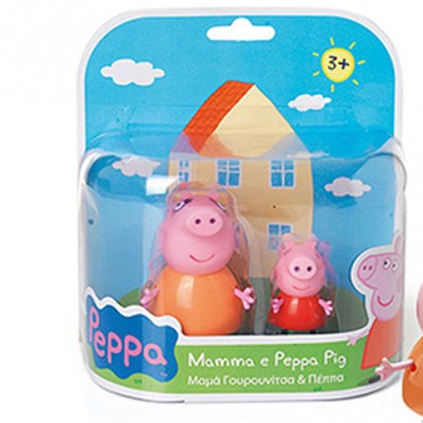 Figurines Maman Pig et Peppa - Giochi-4968-1