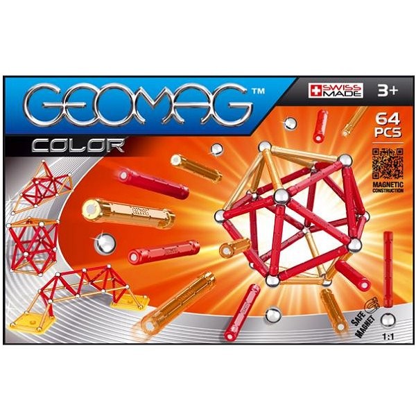 Geomag Color : 64 pièces - Giochi-6808