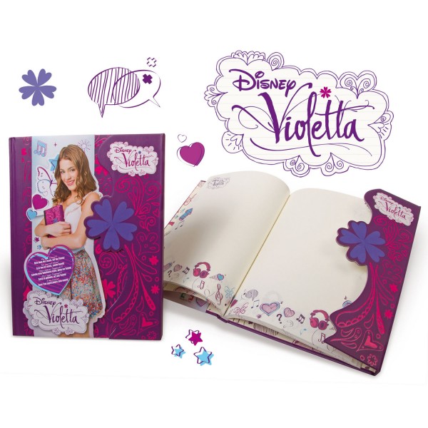 Journal intime magnétique Violetta - Giochi-5180