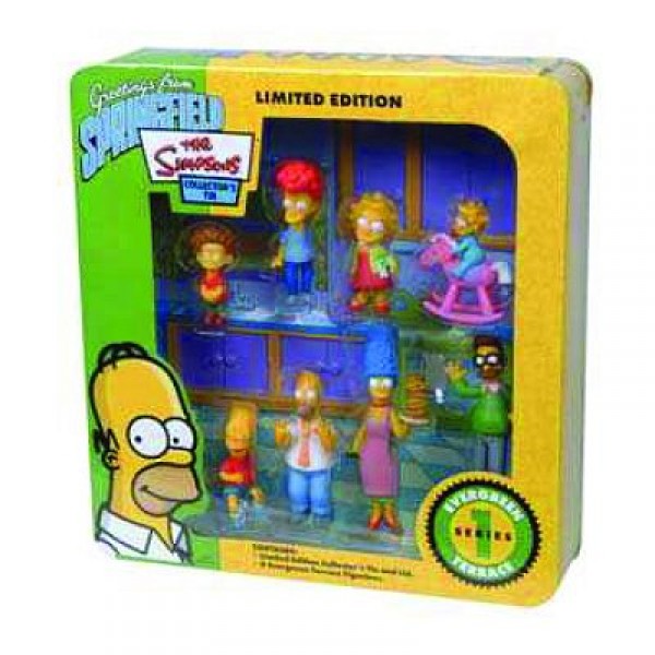 Les Simpsons - Coffret métal de 8 personnages - Giochi-9033