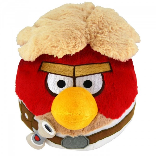 Peluche Angry Birds Star Wars 20 cm : Luke Skywalker - Giochi-2382-4