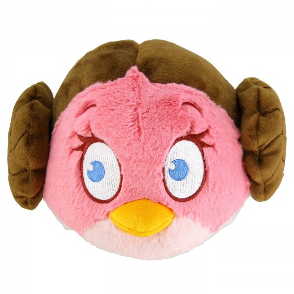 Peluche Angry Birds Star Wars 20 cm : Princesse Leia - Giochi-2382-3