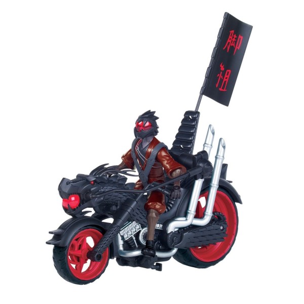 Véhicule avec figurine 12 cm Tortues Ninja : Dragon Chopper - Giochi-5463-Dragon