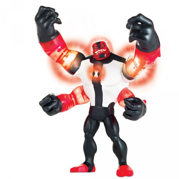 BEN10 - Figurine deluxe articulée électronique : Quad - Giochi-BEN014