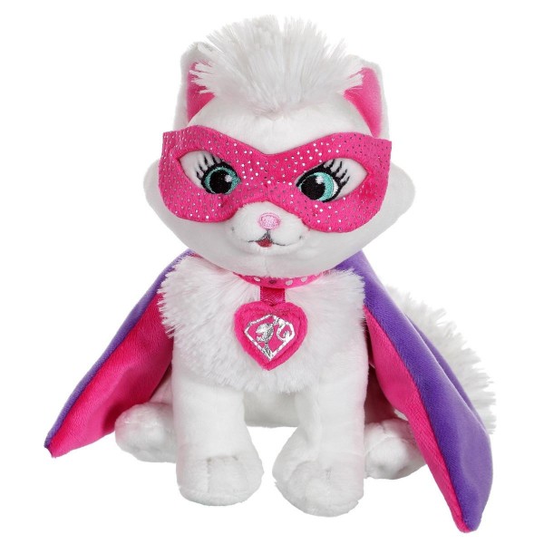 Peluche Chat Barbie Super Princesse - Gipsy-55227-Chat