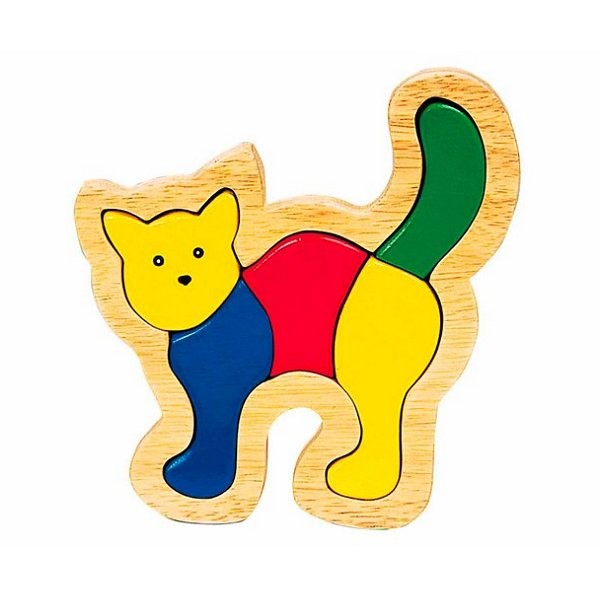 Puzzle chat - Jeu en Bois - Goki