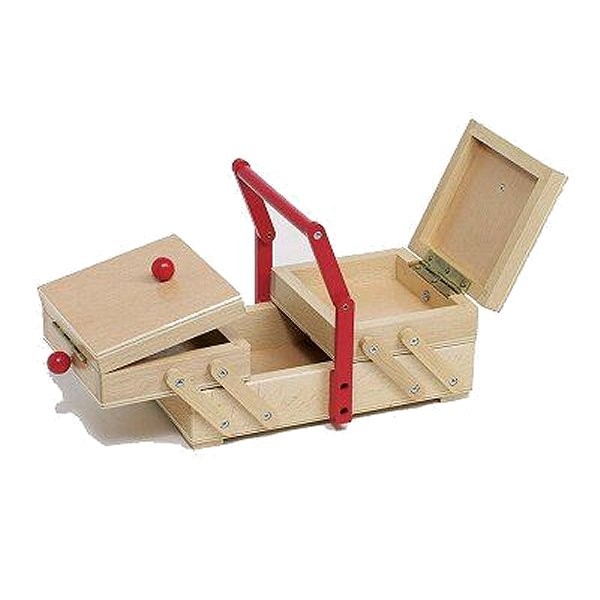 Boîte en bois à couture ou à bijoux - Goki-8651918