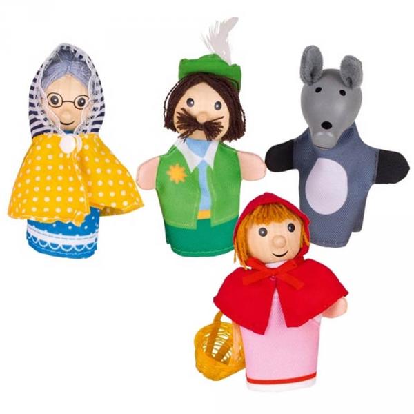 Marionnettes à doigts : Le Petit Chaperon rouge - Goki-8651898