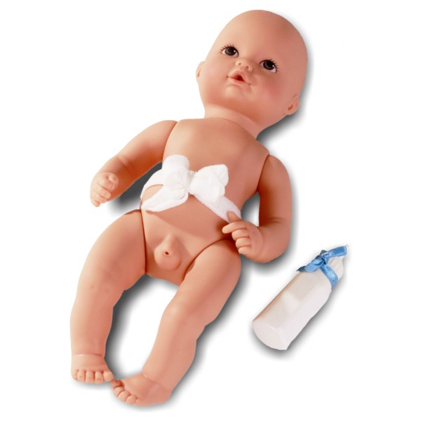 Aquini doll 33 cm: Newborn boy - Gotz-0754010