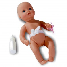 Aquini doll 33 cm: Newborn girl