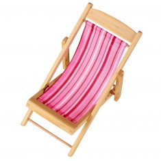 Chaise longue pour poupée