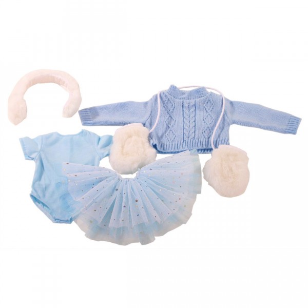 Clothing for 45 to 50 cm doll: Ice skate set - Gotz-3402602