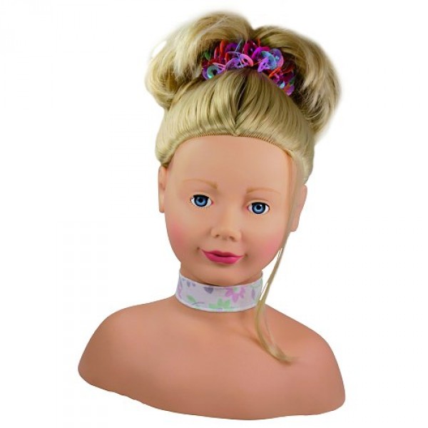 Haar- und Make-up-Kopf – Blondes Haar - Gotz-1192052