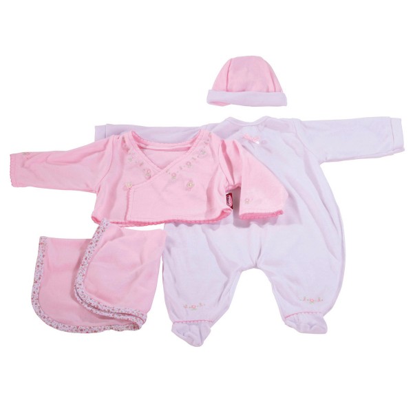 Vêtement pour poupée de 48 cm : Outfit rose - Gotz-3402041