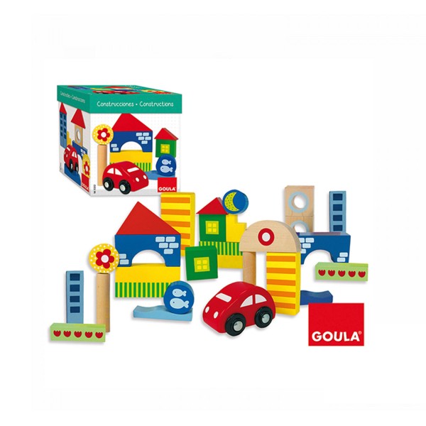 Box of 25 Building Blocks - Diset-Goula-50202