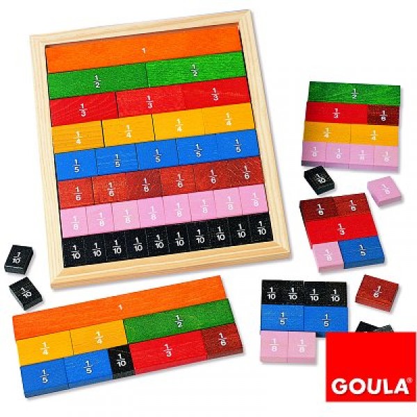 Initiation aux fractions - Diset-Goula-51009