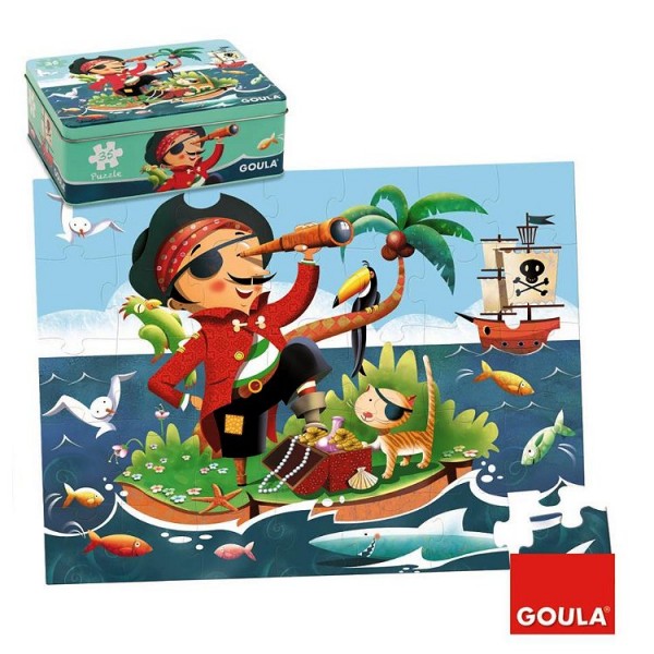 Puzzle 35 pièces : Pirate - Diset-Goula-53431