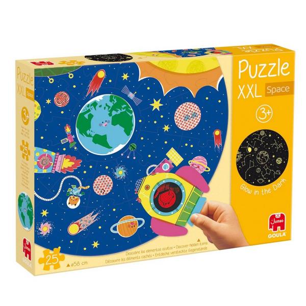 Puzzle Phosphorecent XXL : Espace - Goula-1110100492