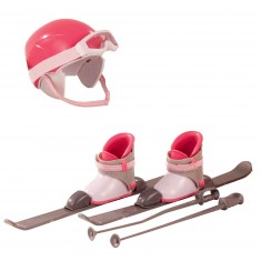 Accessories for 45 cm dolls: Ski set