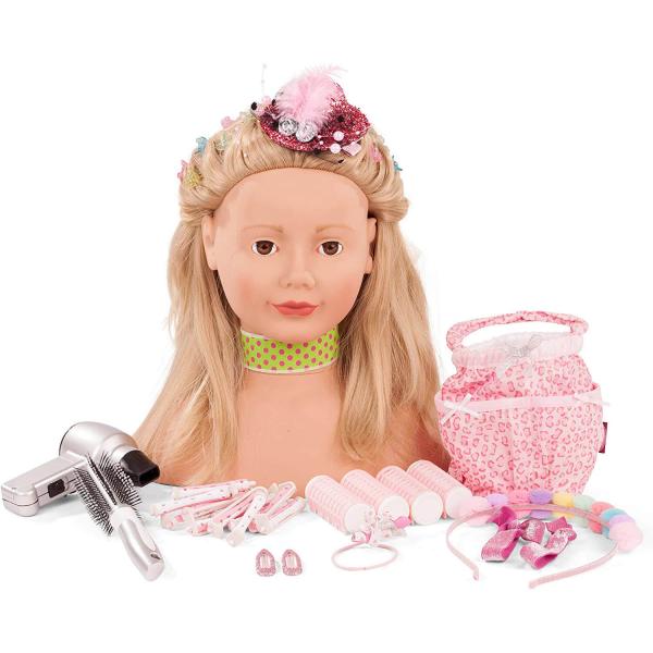 Blonde Lollipop styling head - Gotz-1792055