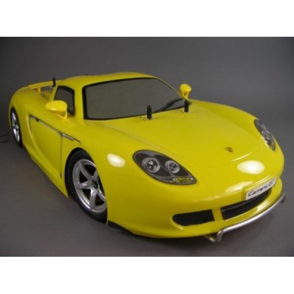 PORSCHE CARRERA GT 1:8 Graupner Jaune - 5057J