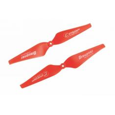 Hélice C-PROP 10x4 pouces 5 mm  Rouge  - 1xCW + 1xCCW - Graupner