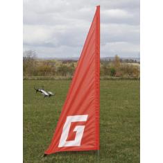 Drapeau virage 150cm Graupner