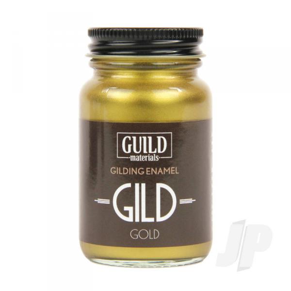GILD Peinture émail à dorer or (pot de 60ml) - GLDGDGD0060