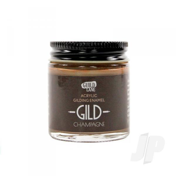 GILD Acrylic Gilding Enamel Paint Champagne (30ml Jar) - GLDGDCM0030