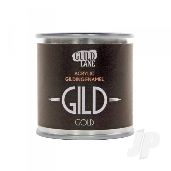 GILD Peinture acrylique dorée à l'émail (boîte de 125ml) - GLDGDGD0125