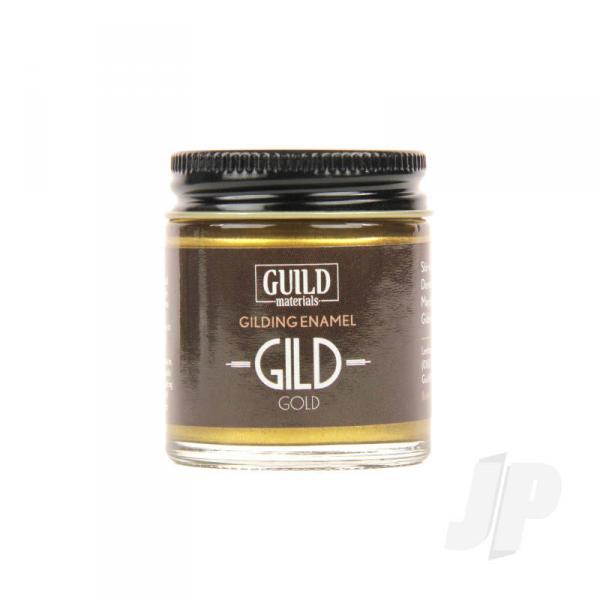 GILD Peinture émail à dorer or (pot de 30ml) - GLDGDGD0030