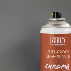 Peinture Chroma Matt Enamel (Résistant Carburant) Gris Foncé - Dark Grey (400ml Aerosol) - Guild Mat