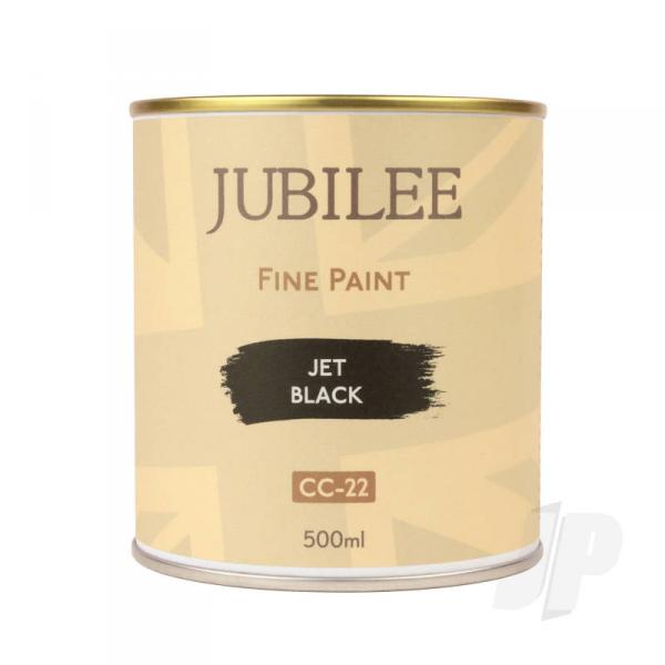 Jubilee Maker Paint, Jet Black (500ml) - Guild Materials - GLDJ105002