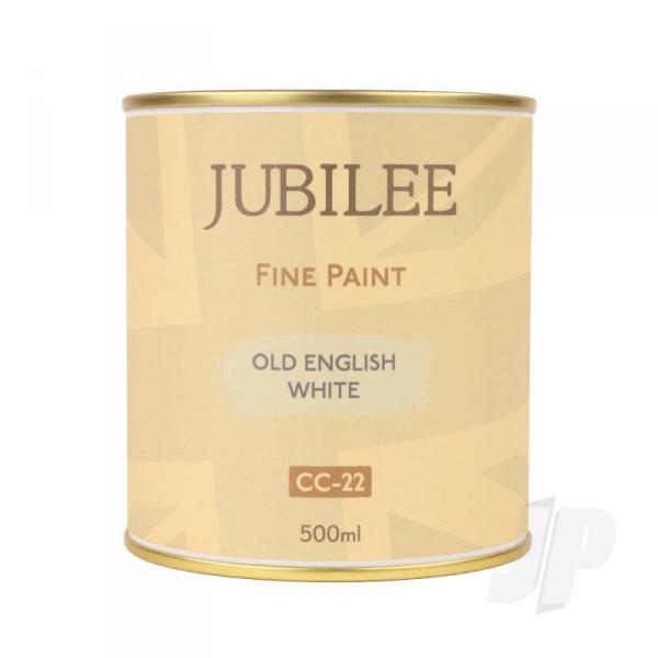 Jubilee Maker Paint, Old English White (500ml) - Guild Materials - GLDJ105003