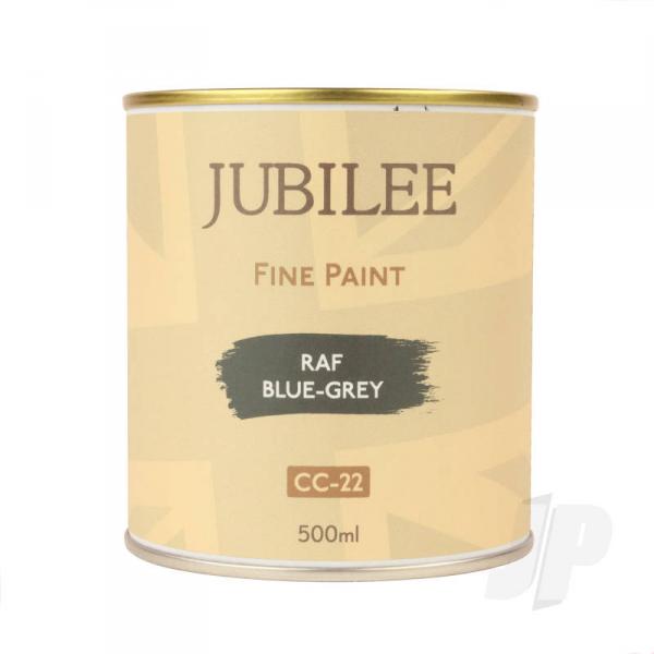 Jubilee Maker Paint, RAF Blue-Grey (500ml) - Guild Materials - GLDJ105005
