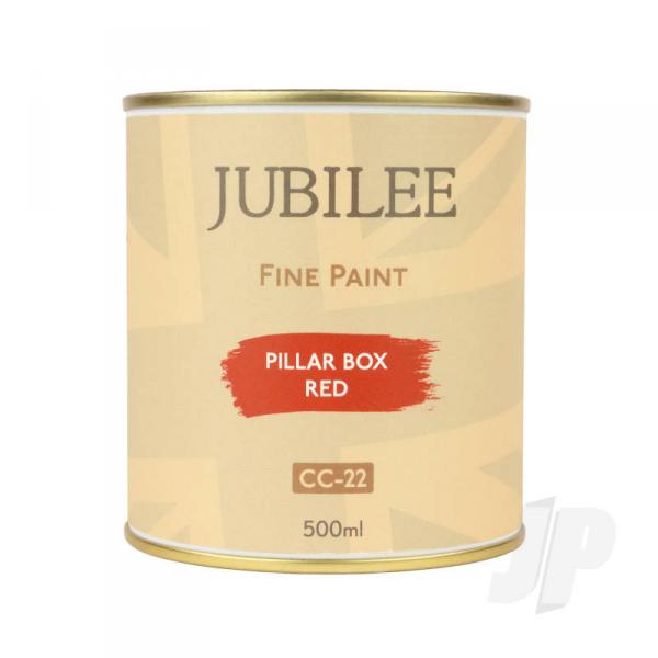 Jubilee Maker Paint, Pillar Box Red (500ml) - Guild Materials - GLDJ105008