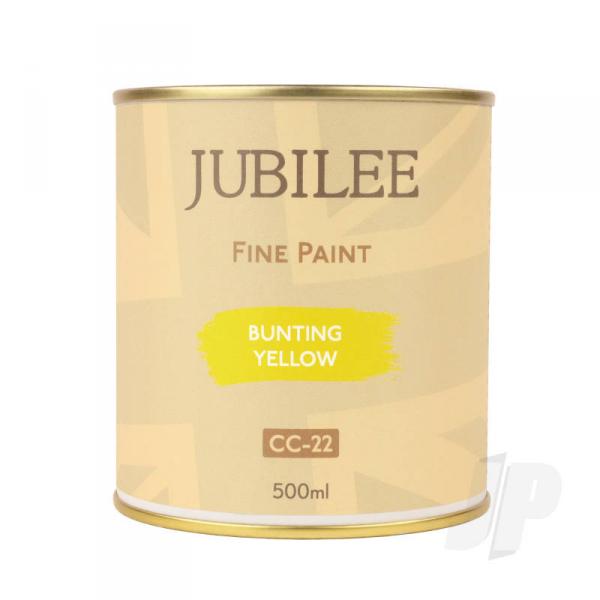 Jubilee Maker Paint, Bunting Yellow (500ml) - Guild Materials - GLDJ105013