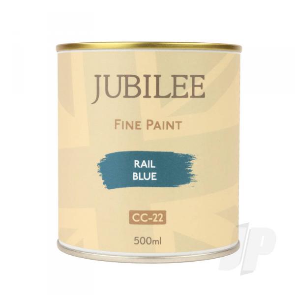 Jubilee Maker Paint, Rail Blue (500ml) - Guild Materials - GLDJ105026
