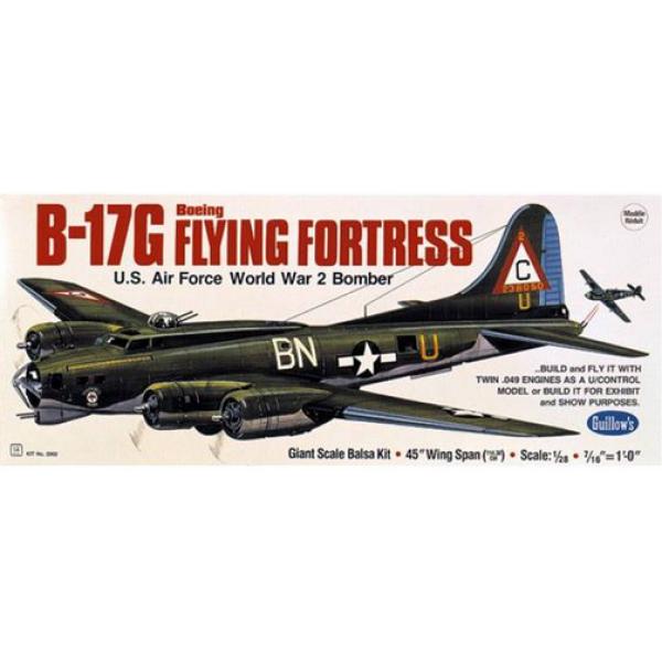 B-17 FLYING FORTRESS de GUILLOW'S - S0282002